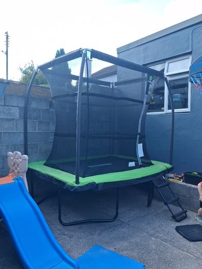 8ft x 6ft  trampoline