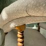 Antique Victorian, Hindley & sons armchair. Image 8