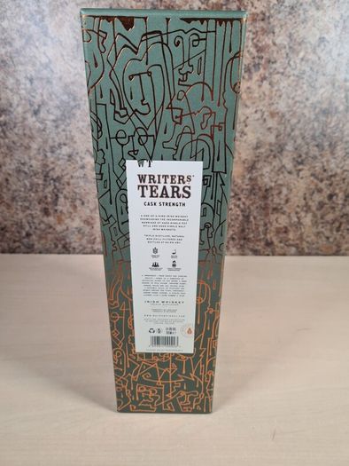 WRITERS TEARS cask strenght Irish whiskey Limited edition 2022 EMPTY BOX