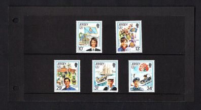 1985 Jersey International Youth Year Commemorative Stamps Presentation Pack