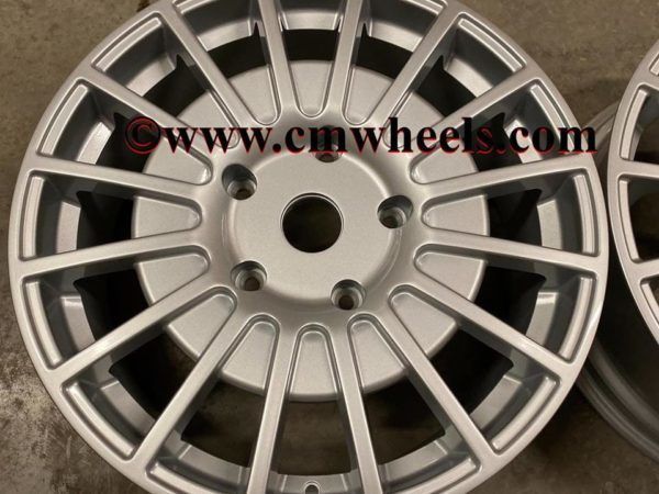 18 20" Inch OZ wheels Ford Transit Custom Van centre bore 65.1 5x120 silver