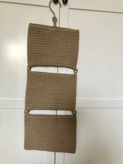 Hanging storage  W29xH78cm beige