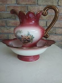 Jug and Wash bowl set