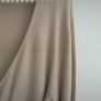 jumper beige wrap effect jumper small Dunnes stores Image 9