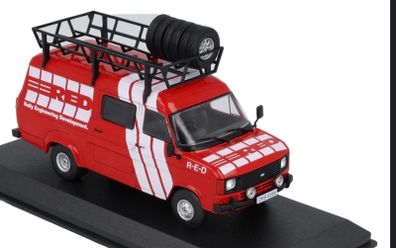 1:43 Ford Transit R.E.D Rally Engineering Development Van