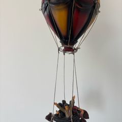 1970's Large Hot Air Balloon with Passengers