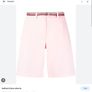 Tommy Hilfiger Women Shorts - UK 8 - Pastel Pink - BNWT RRP 95 Image 2