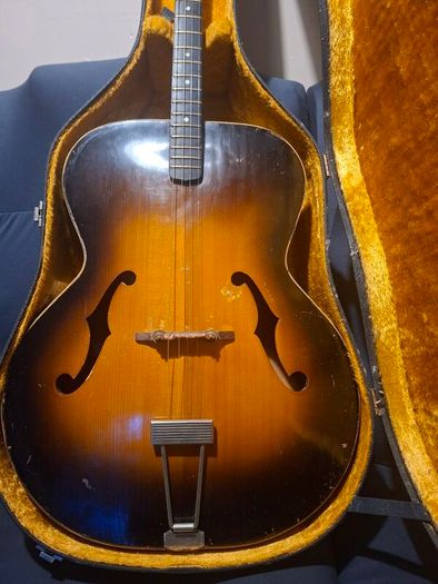 Rare Vintage 1930's Gretsch Jumbo Archtop Tenor Acoustic