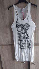 Tank top style mini dress size medium