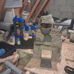 The Rock Playset and Batcave