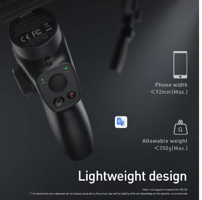 BRAND NEW Handheld Gimbal Cellphone Stabilizer Wireless Bluetooth for iPhone Mobile Phone Smartphone Video Record
