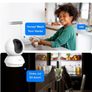 C210 2K 3MP Pan/Tilt Indoor Camera House Security Camera, WiFi Camera, No Monthly Fee, AI Detection, Dog Puppy Camera, Baby Camera Monitor, 360 View, Night Vision, Works with Alexa & Google Image 5