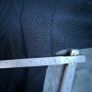 VTG Serious Golf Sweater Ireland Lined Wool Blend Mens Size Large Permatex Blue Image 6