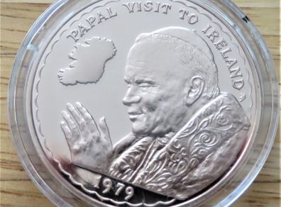 Pope John Paul 2nd commemorative  coin 1979