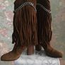 Casadei suede boots. New. US10. Image 3