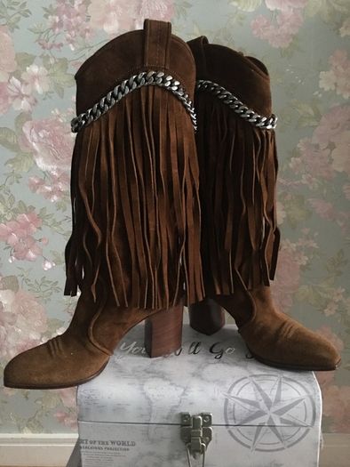 Casadei suede boots. New. US10.