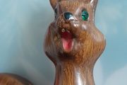 Squirrels c.1960s Ornaments - Figurines