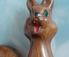 Squirrels c.1960s Ornaments - Figurines