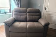 2 seaters non-reclining micro fiber couch