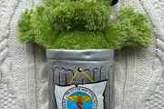 Gund Sesame Street Oscar The Grouch NYC New York City Sanitation Worker DSNY Used Please look at the pictures