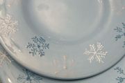 Christmas side plates Snowflake