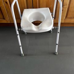 Raised Toilet Seat and Frame