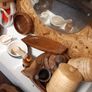Pestle and mortar wooden Image 6