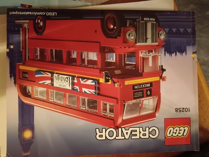 Lego creator expert London bus