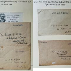 Ireland 1922-1954 Litir Um Thoghchan 29 Election envelopes