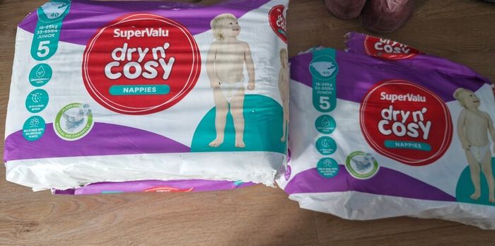 Nappies and pull ups