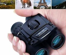 40x22 HD Powerful Binoculars 2000M Long Range Folding Mini Telescope BAK4 FMC Optics For Hunting Sports Outdoor Camping Travel