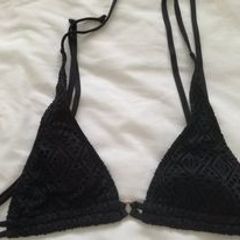 Primark Black Lace Swimming bra size UK 8