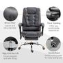 Office Chair Heated 6 Points Vibration Massage Executive Image 8