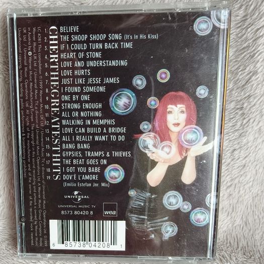 Cher - The Greatest Hits - minidisc