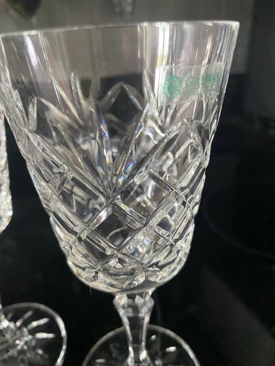 Vintage Galway Crystal Wine Glass Set