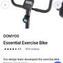 exercise bike like new Image 5