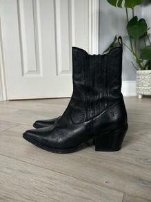 Bronx Leather Cowboy boots