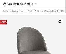 Dining chairs x4