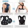 AVIDDA Posture Corrector for Men Women, Back Brace with Replaceable Support Plate, Breathable and Adjustable Back Support Providing Pain Relief from Back, Neck & Shoulder AVIDDA Posture Corrector for Men Women, Back Brace with Replaceable Support Plat Image 6