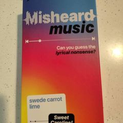 misheard music party game