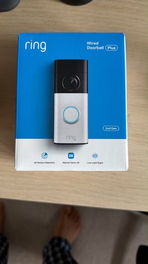 Ring wired doorbell plus + transformer ( sealed:brand new)