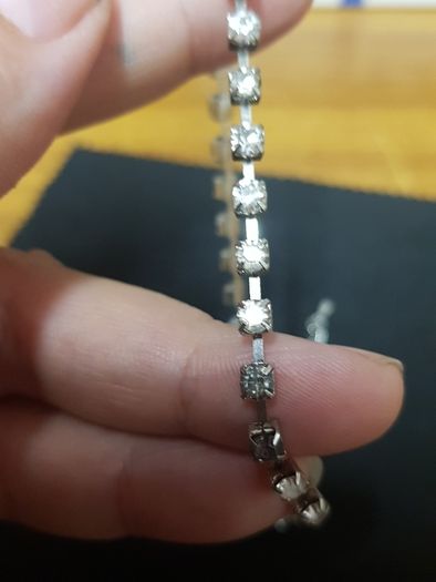 Bracelet and streachable ring set