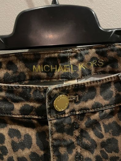MICHAEL KORS Fabulous Leopard Jeans Size 10!