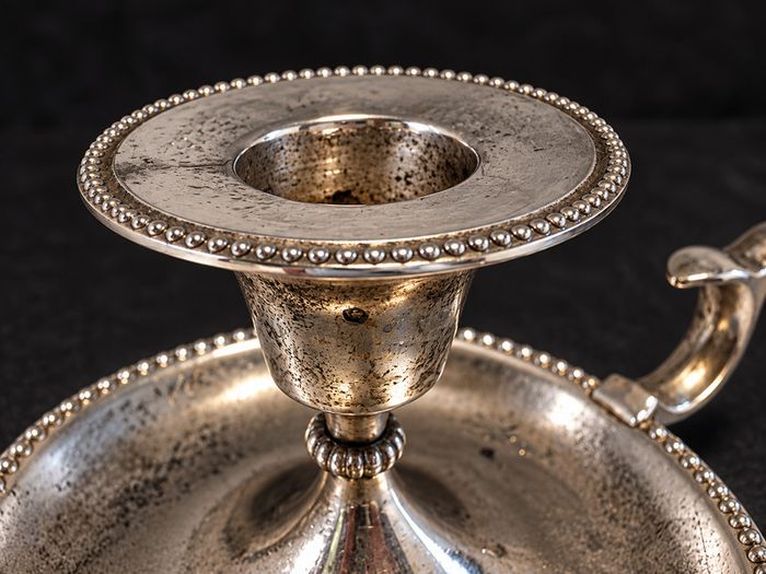 Vintage Chamberstick Candle Holder