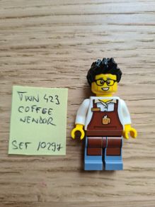 lego twn423 coffee vendor, set 10297