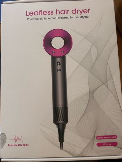 Super Hairdryer Hair Dryer | 4 attachments | New in Box