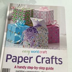 Craft Book. DK Paper Crafts. Hard back book.