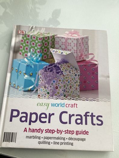 Craft Book. DK Paper Crafts. Hard back book.