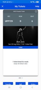 Bon Jovi Tickets