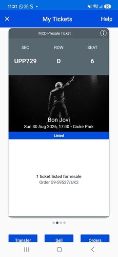 Bon Jovi Tickets